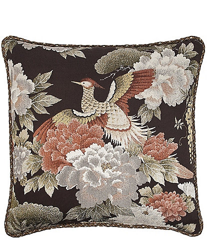 Austin Horn Classics Peacock Paradise 20#double; Main Corded Square Pillow