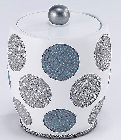 Avanti Linens Dotted Circles Covered Jar