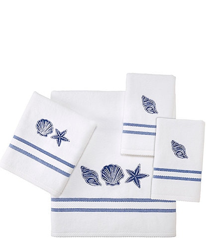 Avanti Linens Ibiza Embroidered 4-Piece Bath Towel Set