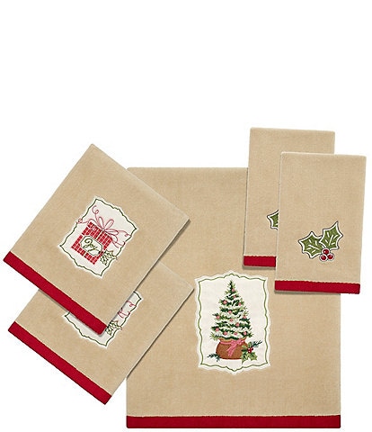 Avanti Linens Jolly Tidings Decorative Holiday Bath Towel