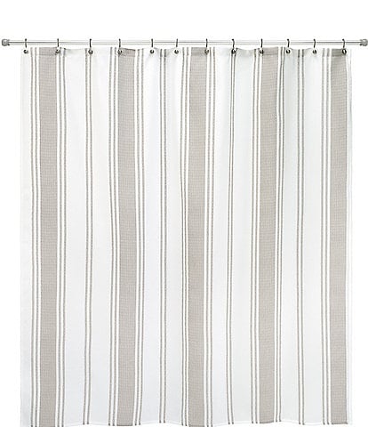 Avanti Linens Kyoto Tan Shower Curtain