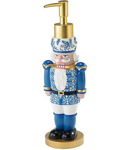 Avanti Linens Nutcracker Trellis Collection Lotion, Soap and Sanitizer Dispenser