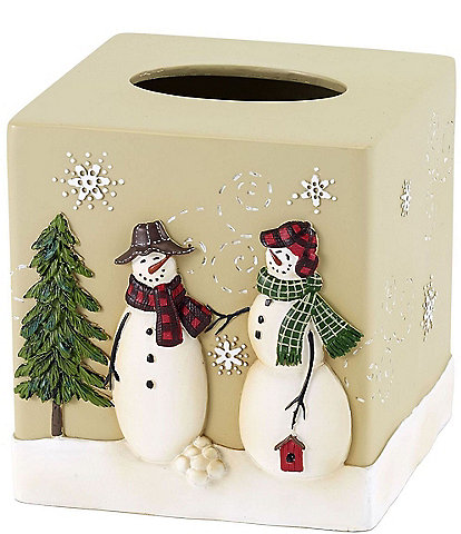 Avanti Linens Snowmen Gathering Tissue Cover