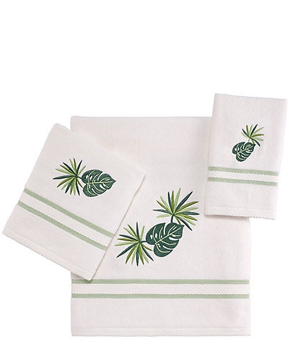 Avanti Linens Viva Palm 3-Piece Bath Towel Set