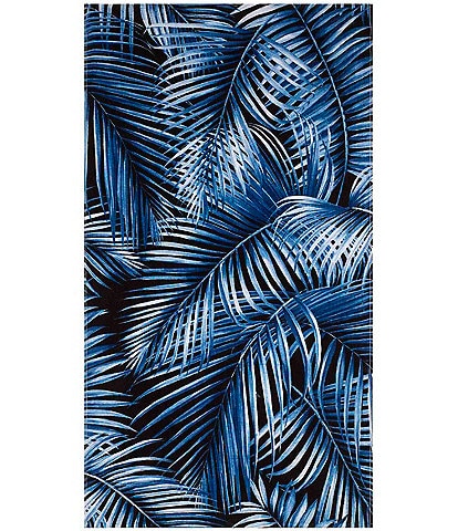 Avanti Linens x Nicole Miller Palm Azul Beach Towel