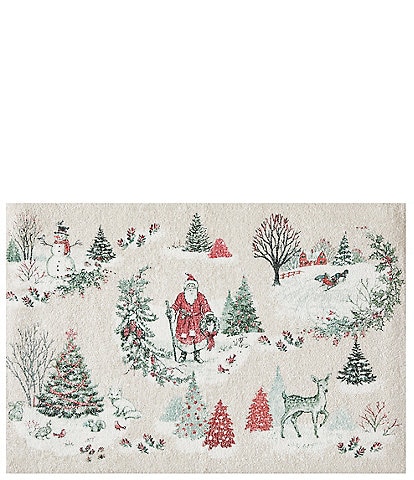 Avanti Linens Yuletide Decorative Holiday Bathroom Rug