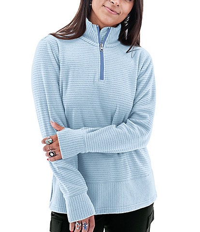 Aventura Marlowe Fleece Quarter Zip Long Sleeve Pullover