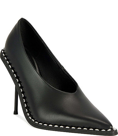 Azalea Wang Avalon Hardware Welt Stiletto Pumps