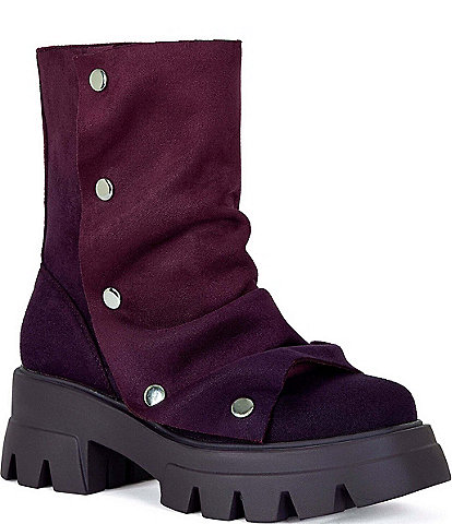 Azalea Wang Bharti Snap Chunky Sole Mid Boots