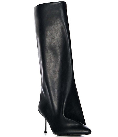 Azalea Wang CoutureCrazy Oversized Slouchy Sculptural Tall Boots