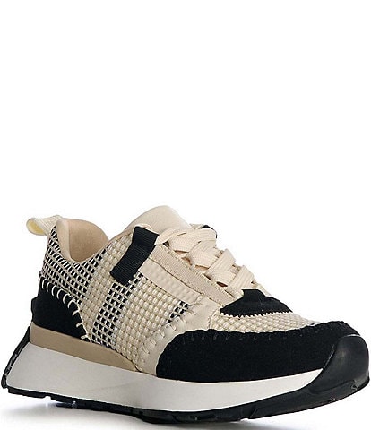 Azalea Wang Lantana Colorblock Mesh Retro Sneakers