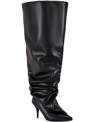 Azalea Wang Rubius Slouchy Over The Knee Boots