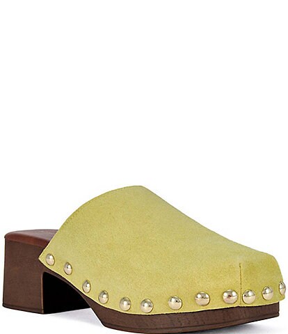 Azalea Wang Walinda Studded Mule Clogs