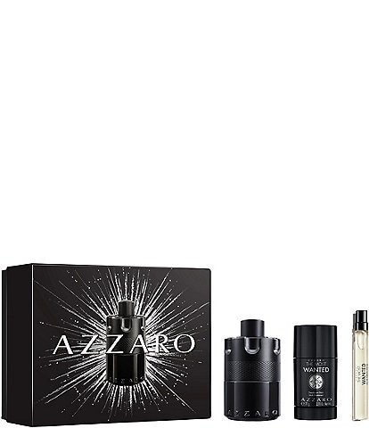 Azzaro The Most Wanted Eau de Parfum Intense 3-Piece Men's Gift Set