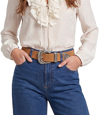 B-Low the Belt Frank Suede Belt