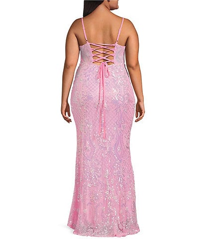 sachin and babi light blue dress Beecher shines bright with 2023 'Masquerade' theme prom main image 1