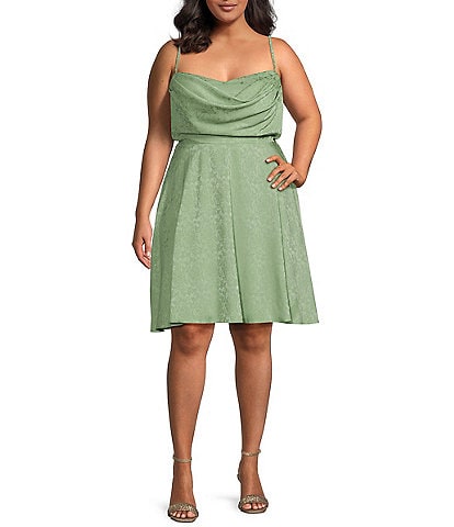 Dillards plus size junior dresses best sale