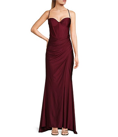 Dillards junior long prom dresses best sale