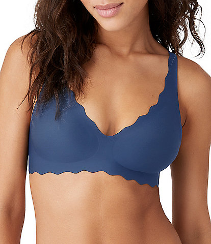b.tempt'd by Wacoal B.wow'd Wire Free Scalloped V-Neck Convertible Bra