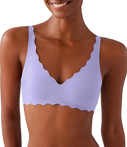 b.tempt'd by Wacoal B.wow'd Wire Free Scalloped V-Neck Convertible Bra