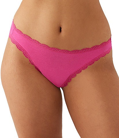b.tempt'd by Wacoal Inspired Eyelet Stretch Lace Trim Thong