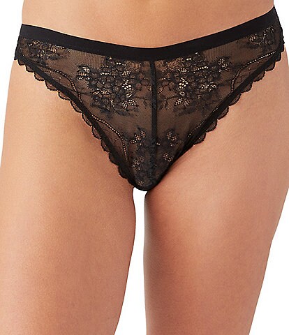 b.tempt'd by Wacoal No Strings Attached Cheeky Lace Mesh Panty