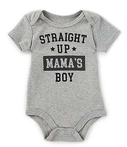 Baby Starters Baby Boys Newborn-12 Months Straight Up Mama's Boy Bodysuit