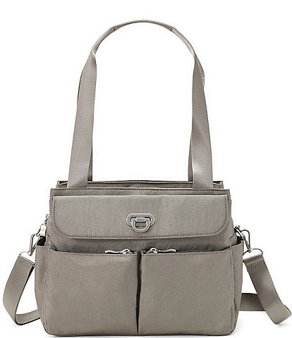 Baggallini Coastal Flip Lock Collection Trio Satchel Bag