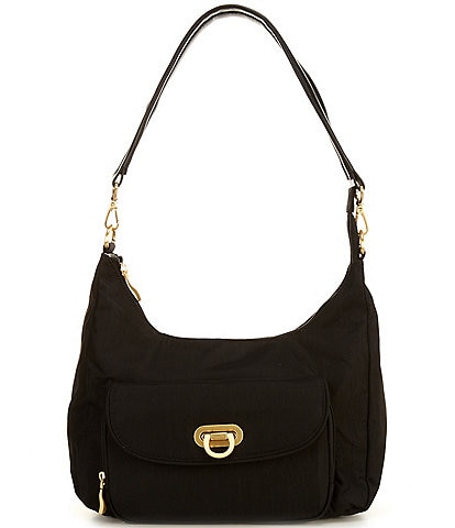 Baggallini Coastal Flip Lock Half Moon Bag