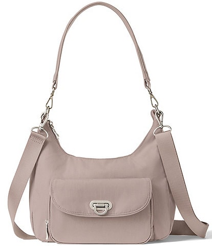 Baggallini Coastal Flip Lock Half Moon Bag