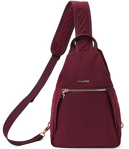 Baggallini Securtex® Jet Set Anti-Theft Collection Triangle Sling