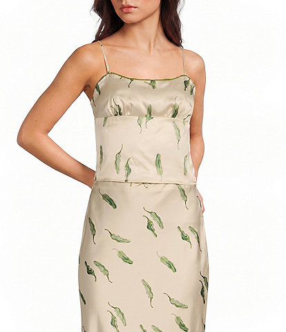 Bailey Rose Green Chili Pepper Coordinating Top