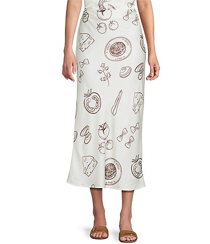 Bailey Rose Maxi Straight Pasta Coordinating Skirt