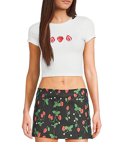 Bailey Rose Short Sleeve Strawberry Baby T-Shirt