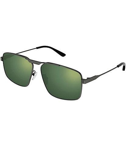 Balenciaga Men's Tag 3.0 Navigator 62mm Navigator Sunglasses
