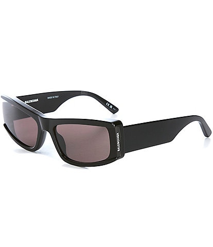 Balenciaga Unisex BB0301S Edgy 66mm Cat Eye Sunglasses