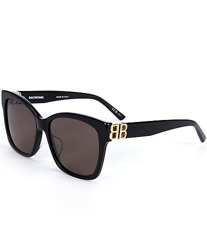 Balenciaga Women's BB0102SA 57mm Square Sunglasses