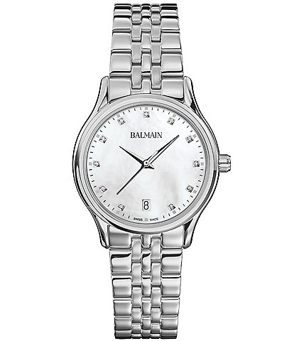 Balmain Women's Quartz Analog Stainless Steel Bracelet Watch