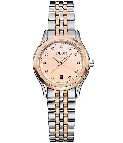 Balmain Women's Quartz Analog Stainless Steel Bracelet Watch