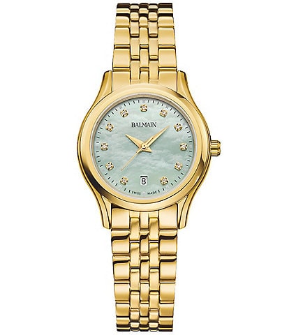 Balmain Women's Quartz Analog Stainless Steel Bracelet Watch