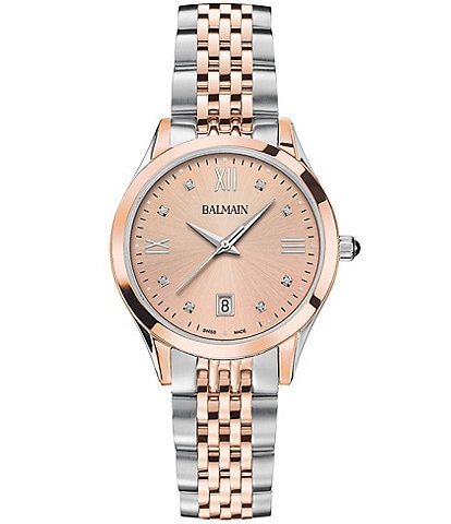 Balmain Women's Quartz Analog Stainless Steel Bracelet Watch