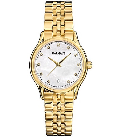 Balmain Women's Quartz Analog Stainless Steel Bracelet Watch