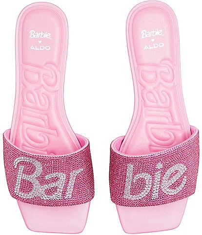 Barbie™ x ALDO Barbieville Rhinestone Slides