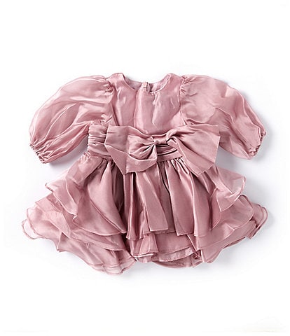 Bardot Baby Girls Newborn-18 Months Balloon Sleeve Enya Organza Minidress