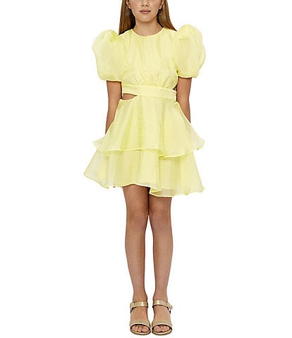 Bardot Big Girls 7-16 Enya Organza Mini Dress