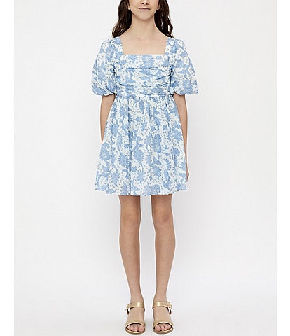 Bardot Big Girls 8-16 Vivien Short-Sleeve Floral-Printed Mini Dress