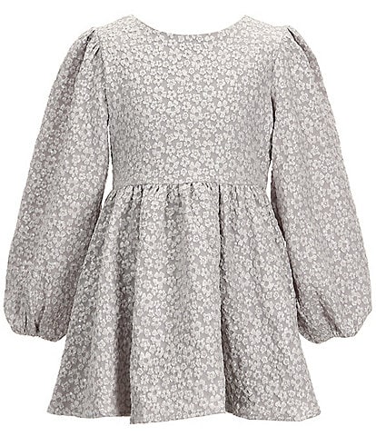 Bardot Little/Big Girls 4-16 Balloon Sleeve Mirae Sequin-Embellished Embroidered Mini Dress