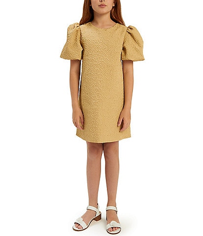 Bardot Little/Big Girls 4-16 Puffed-Sleeve Floral-Pattern Giselle Mini Dress