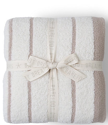 Barefoot Dreams Cozychic® Border Stripe Throw