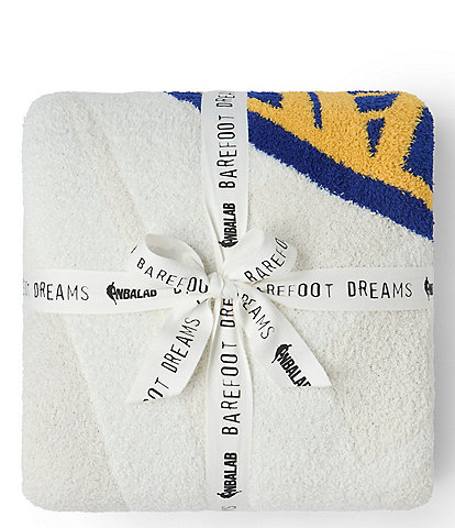 Barefoot Dreams CozyChic Golden State Warriors Throw